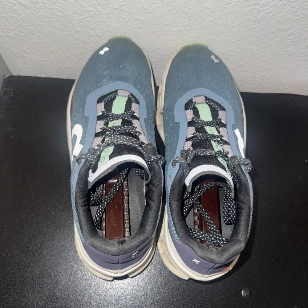 On Cloudmonster Womens Size 8.5 Blue Athletic Running Walking Shoes *check Photo